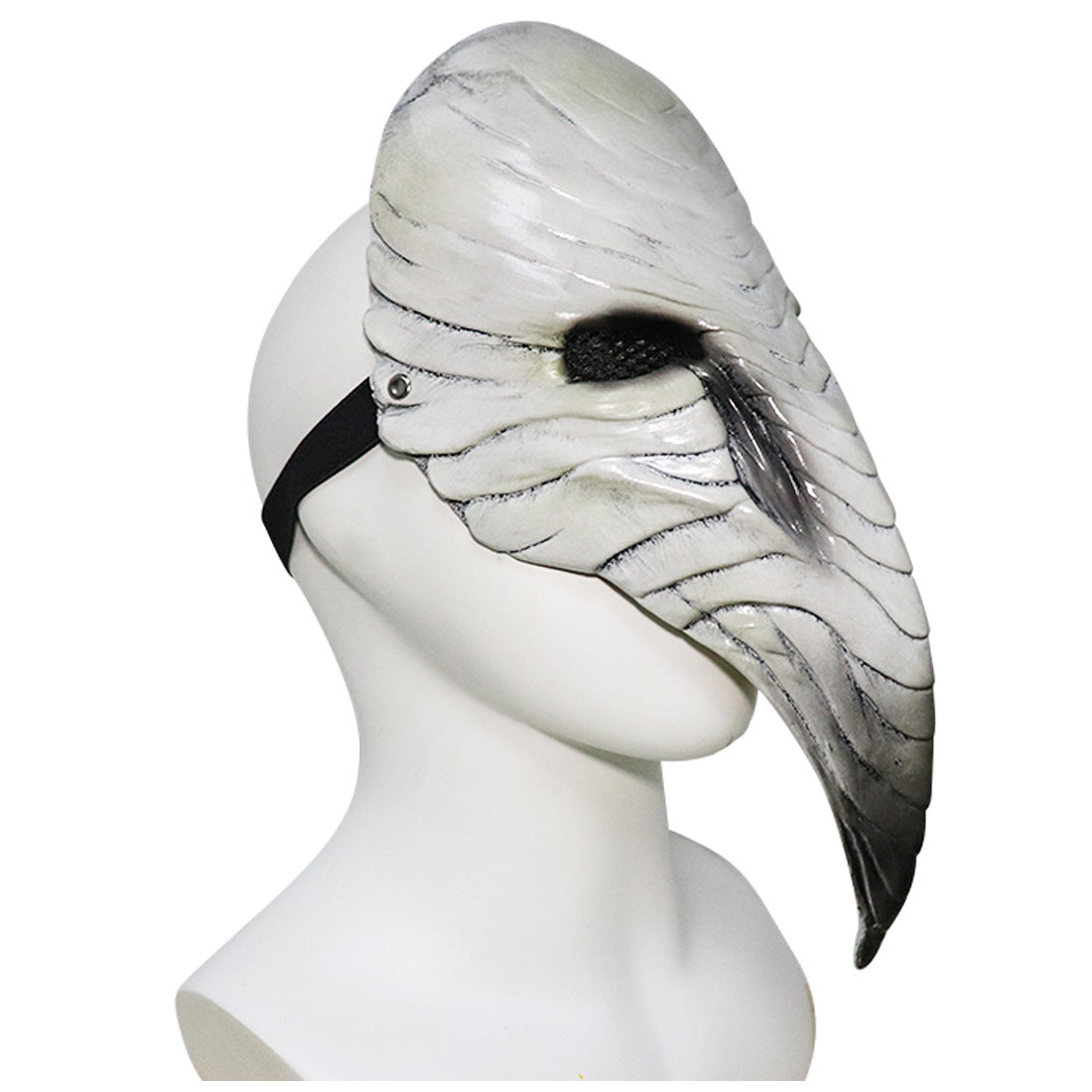 Halloween Plague Beak Mask Punk Latex Party Mask White Bone Beak