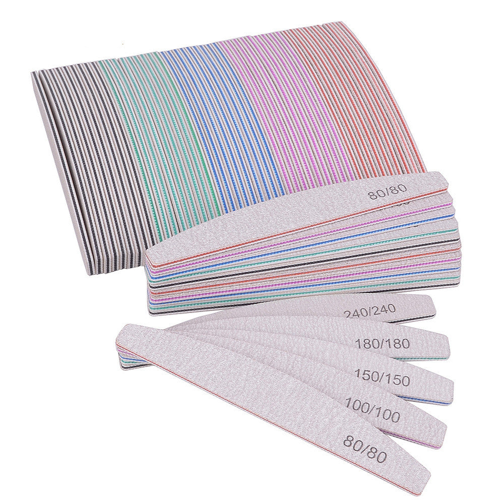 Multicolor Nail Buffers & Polishing Tools Set for Nail Art - Multiple Grits