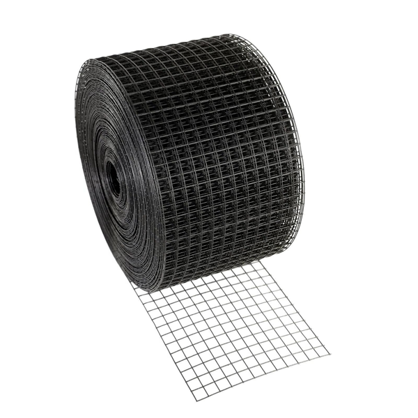 8 Inch x 100 Ft Solar Panel Bird Guard Mesh Kit Rust-Proof PVC Coated Critter Barrier with Aluminum Fasteners