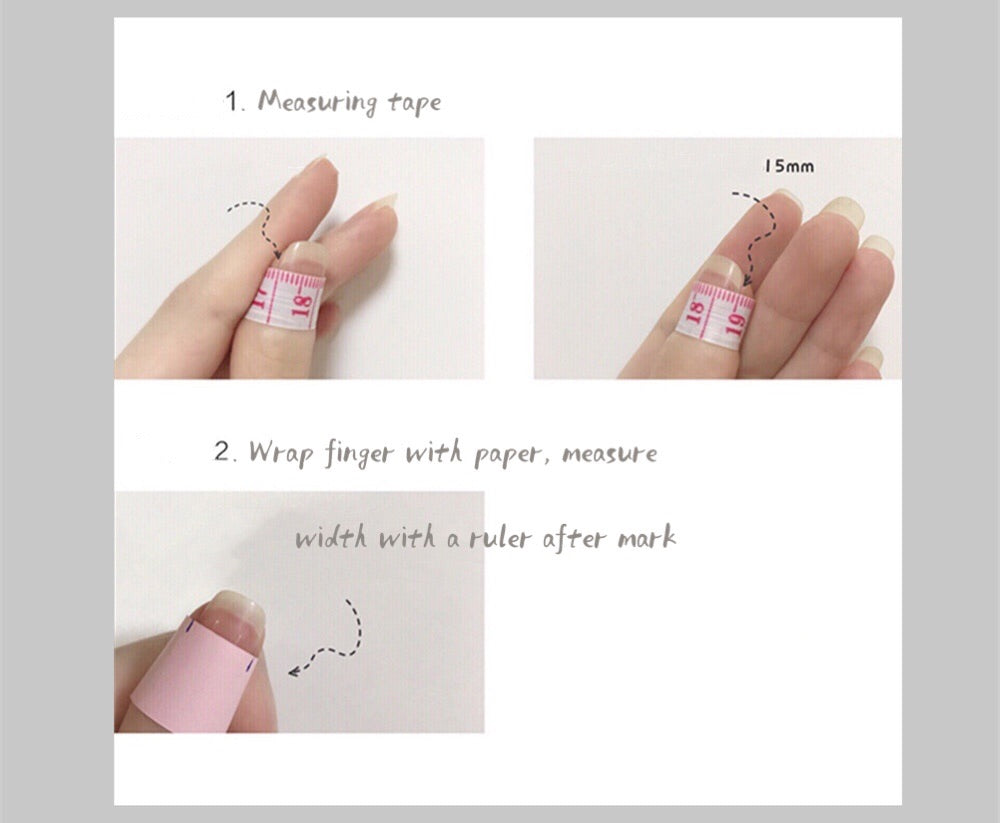 Nail Art Tips Fake Nail Tips Plastic False Nails for Manicure - Customizable Size