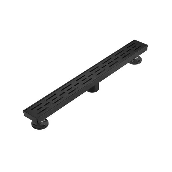 24 Inch Stainless Steel Linear Shower Drain with Removable Grate & Hair Strainer