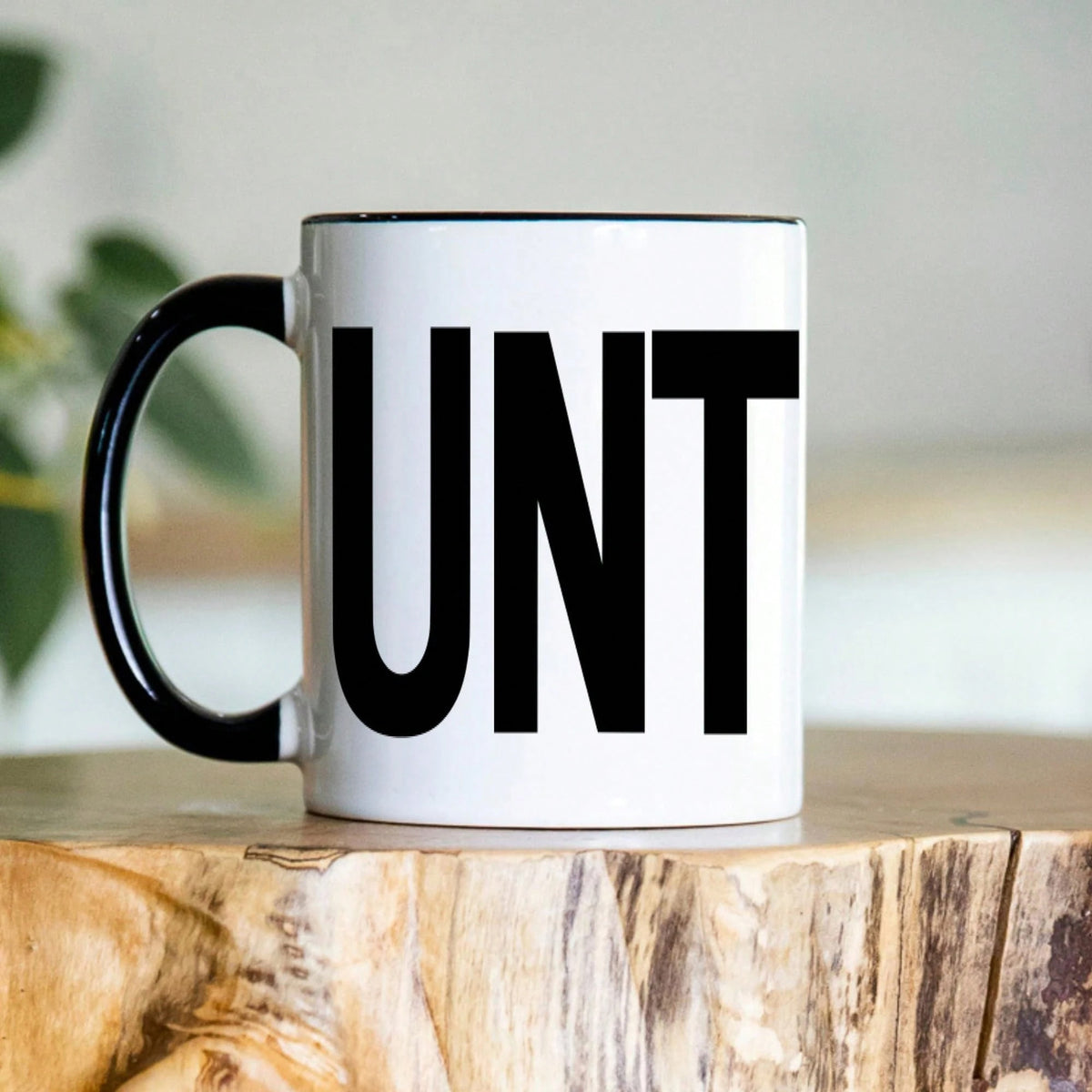 Creative Letter-Printed Ceramic Mug - 301-400ml Drinkware