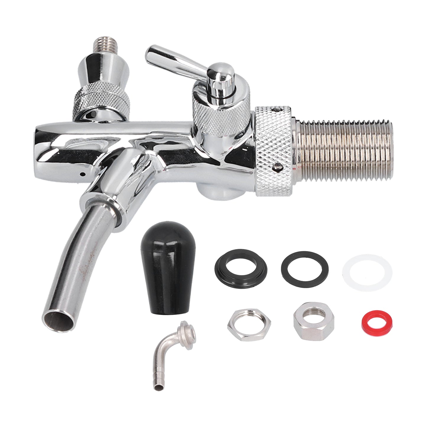 Adjustable Stainless Steel Beer Tap Faucet - G5/8 Thread