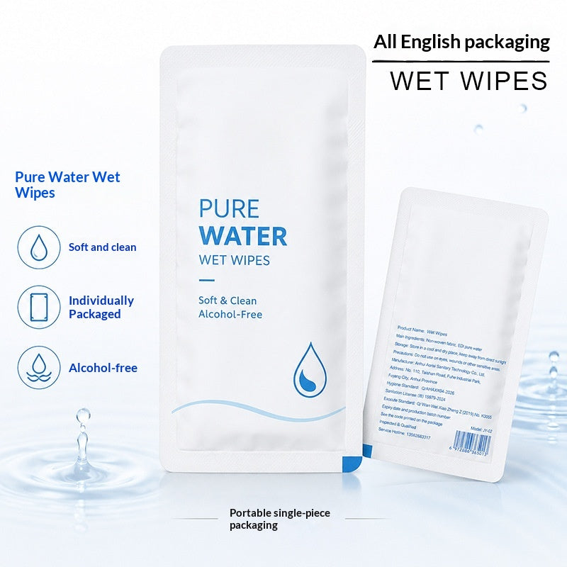 Multi-Purpose Portable Cleaning Wipes - Single Sheet, Travel & Home Use