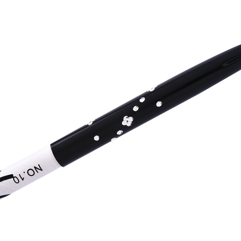 Manicure Nail Art Brush Pen - Mink Hair Crystal