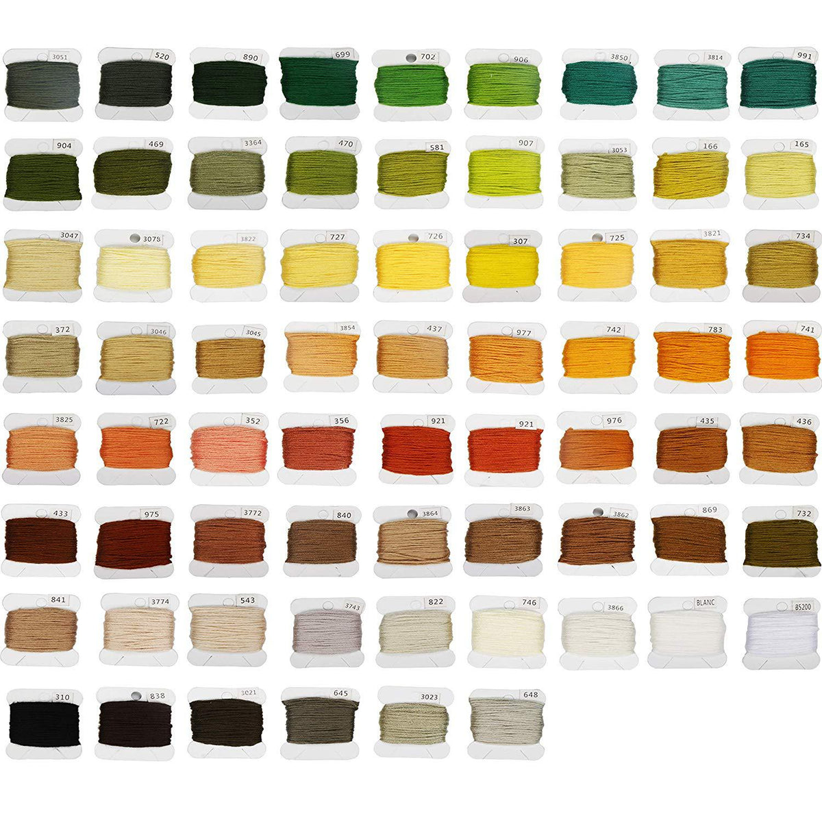 150-Color Cross-Stitch Thread Set with Accessories and Winding Plate
