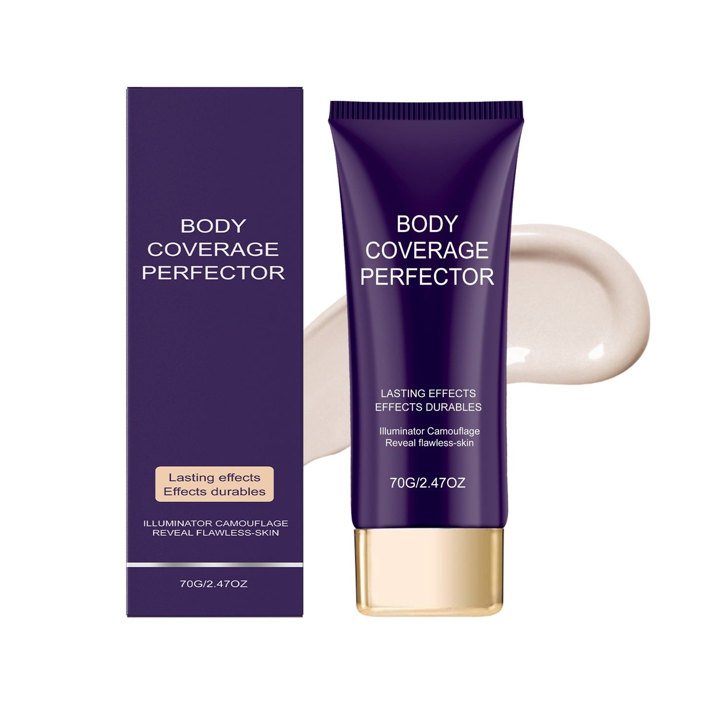 Long-Lasting Body Concealer - 70g Natural, Ivory, Medium Skin Tone