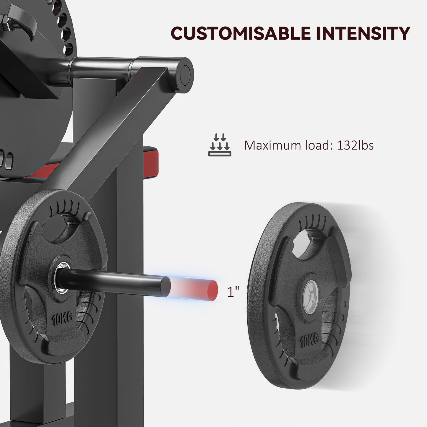 2-in-1 Bicep Preacher Curl Bench with Adjustable Seat & Elbow Cushion