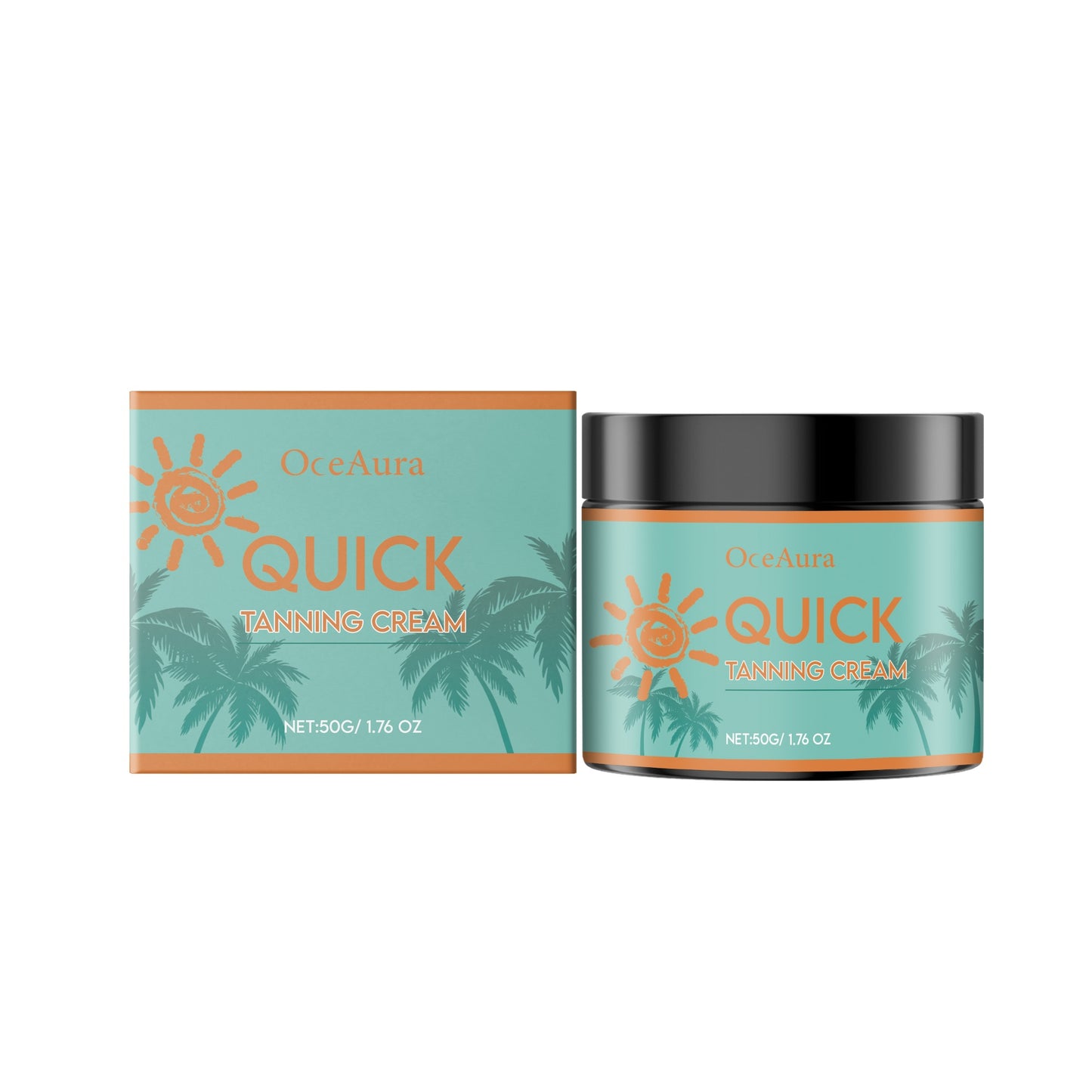 Sun-Free Sun Tanning Moisturizing Body Cream - Hydrating Tan Extender