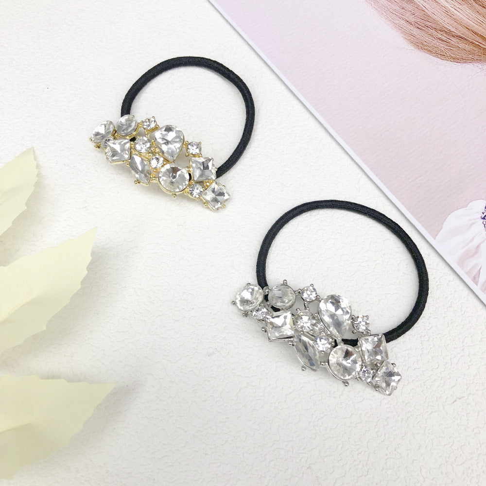 Rhinestone Hair Tiara Headband - Starry Sky Design