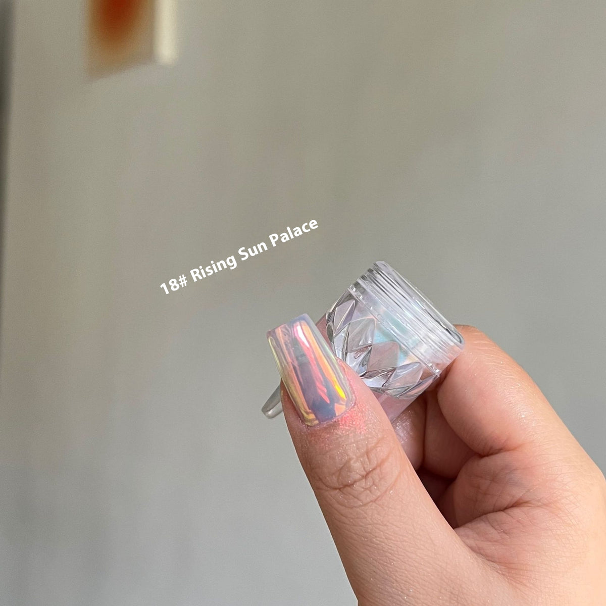 Nail Art Powder Mirror Glitter for Nail Decoration Aurora Effect Beauty Ornament