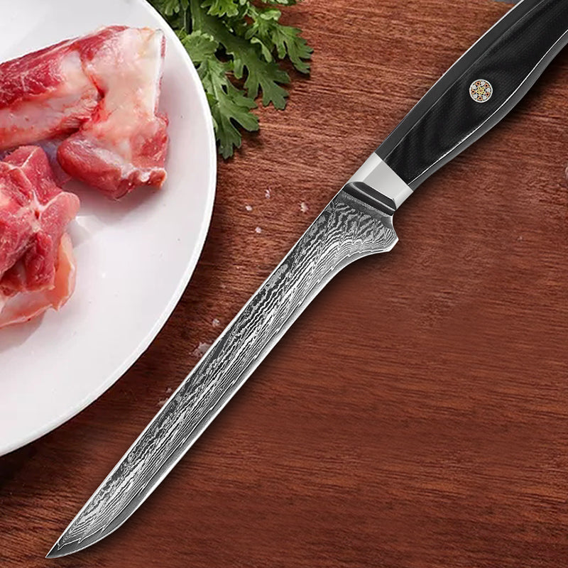 Boning Knife Stainless Steel Kitchen Knife with AUS10 Japan Steel