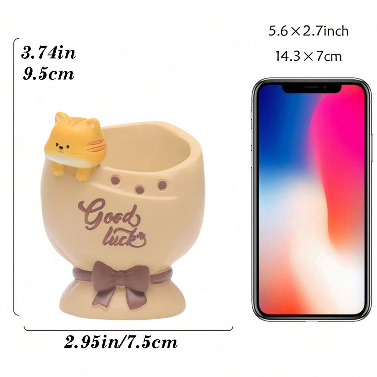 Resin Cartoon Animal Planters - Cute Succulent Flower Pots in Rabbit, Lamb, Cat & Panda Styles