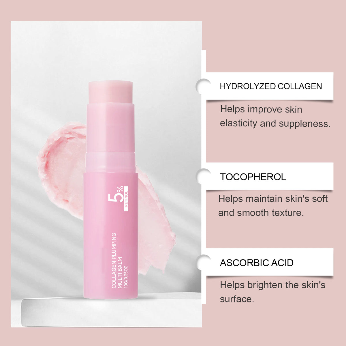 Plump Multi-Effect Moisturizing Stick 10g Box