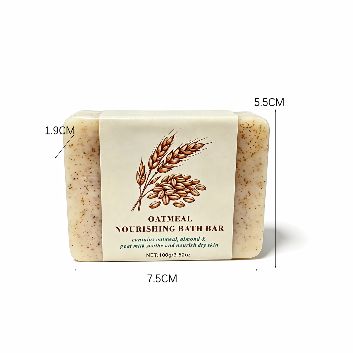 Oat Body Soap Bar - 100g