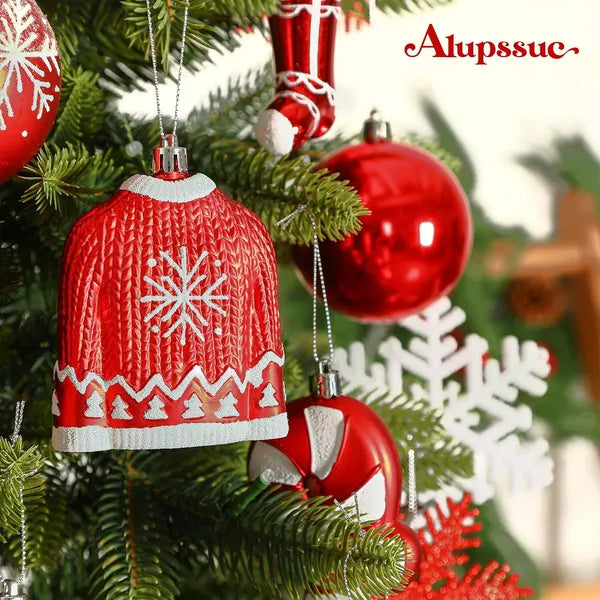 85ct Shatterproof Christmas Tree Ornaments Set - Colorful Baubles