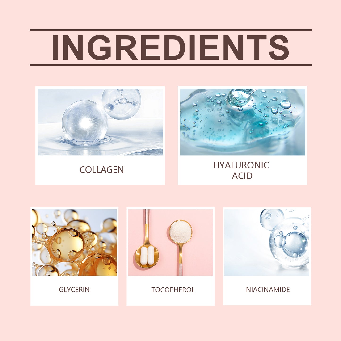 Anti-Wrinkle Firming Moisturizing Stick with Collagen & Niacinamide