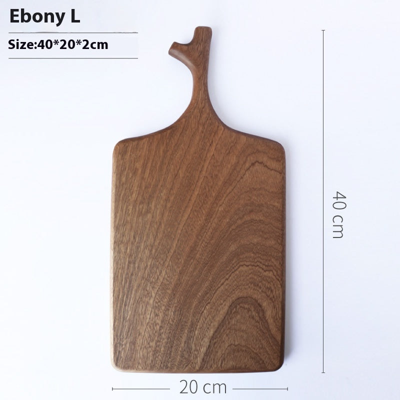 Wooden Vegetable Cutting Board with Handle - Kitchen Food Prep Board