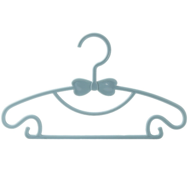 Children's Multi-Function Plastic Hanger Set for Kids' Closet Organization