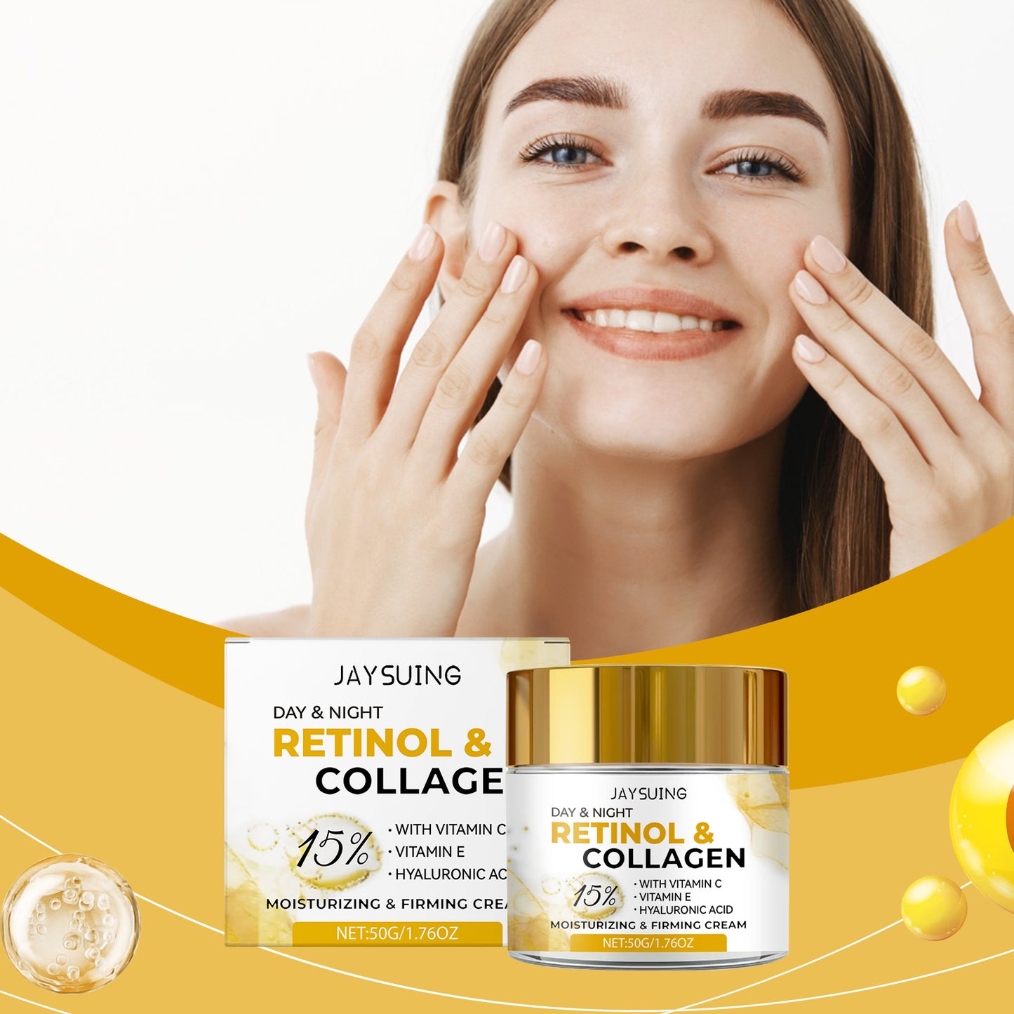 Collagen Moisturizing Body Cream 50g - Hydrating Skin Care