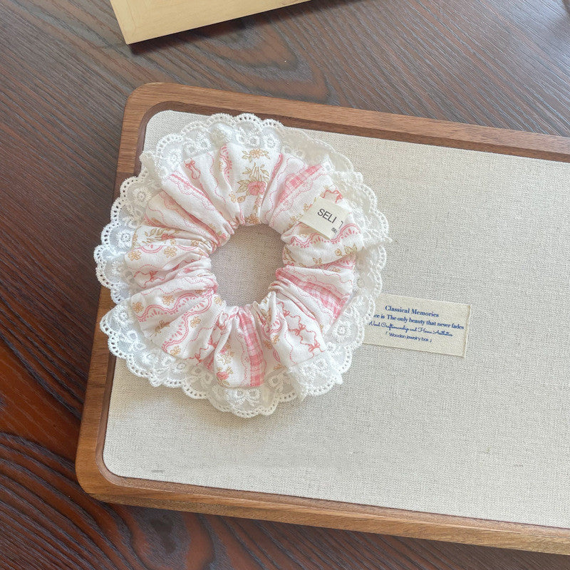 Korean Style Large Hair Ring & Headband Set for Women