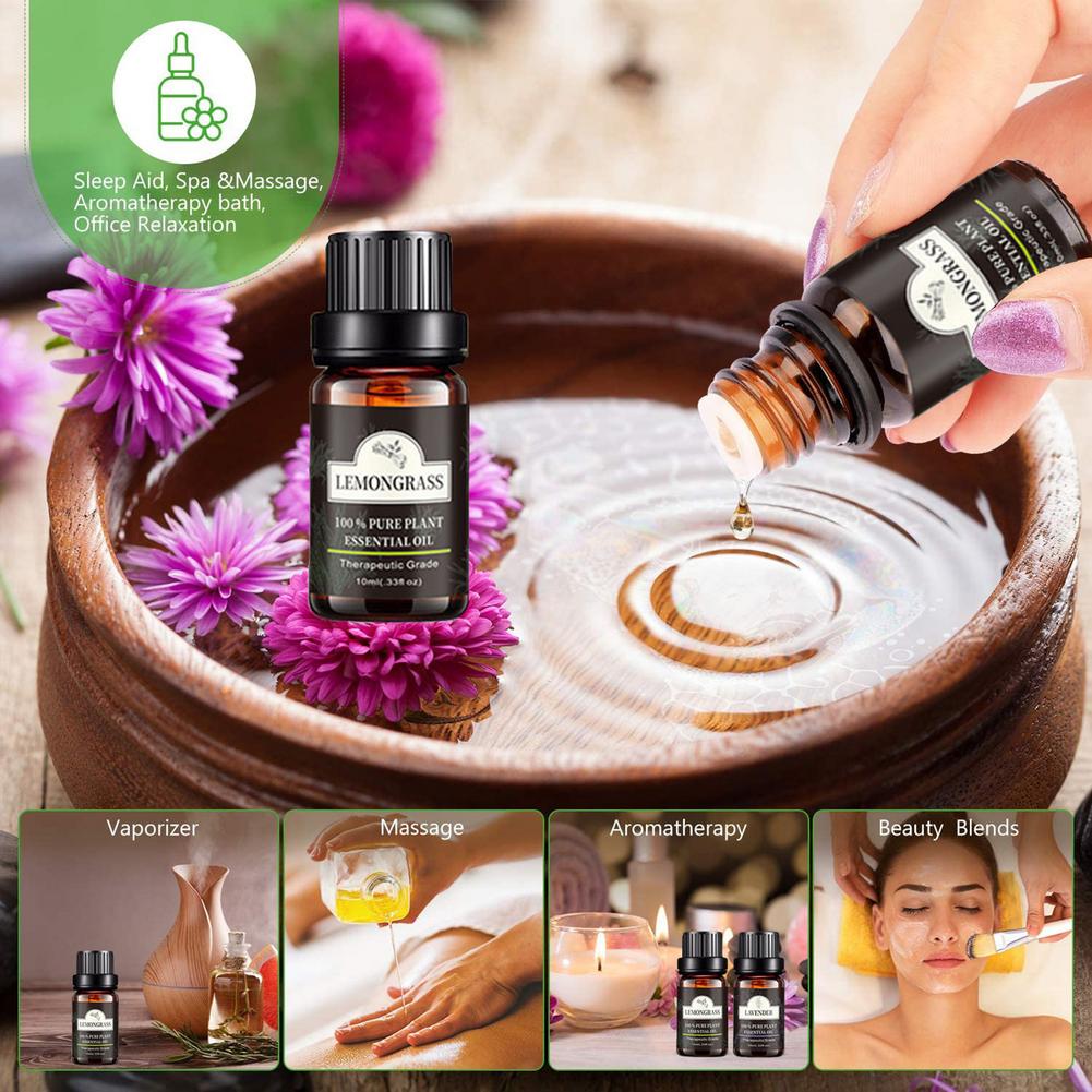 Essential Oil Set - 10ml Plant Aromatherapy