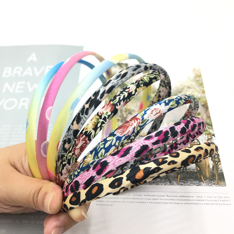 DIY Seamless Headband Cloth Wrap Hair Accessory Multiple Colors