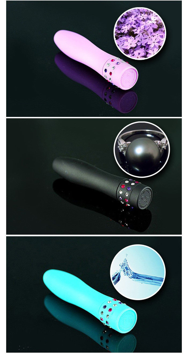 Women's Small Electric Vibration Massage Tool - Blue
