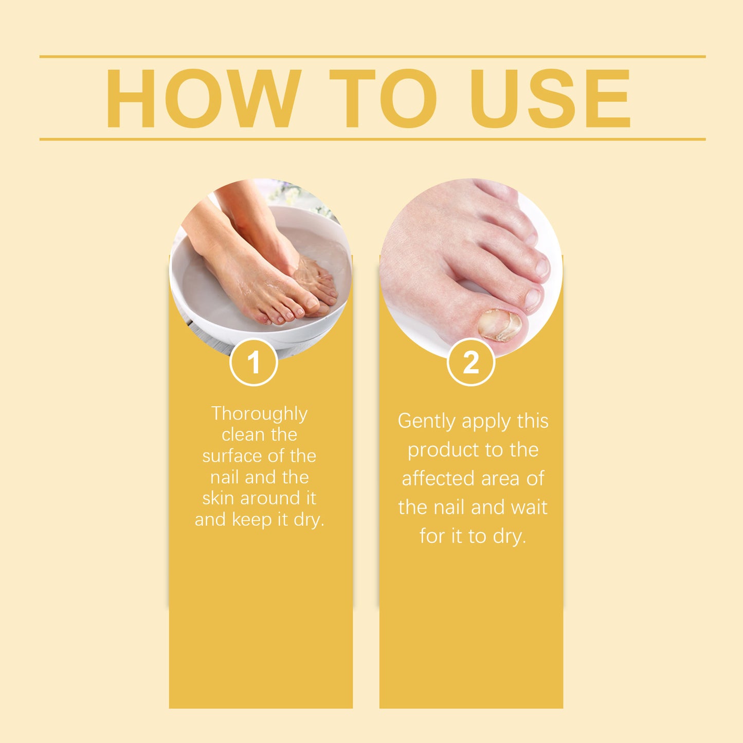 Bee Venom Nail Repair Solution - Moisturizing Hand & Foot Nail Treatment