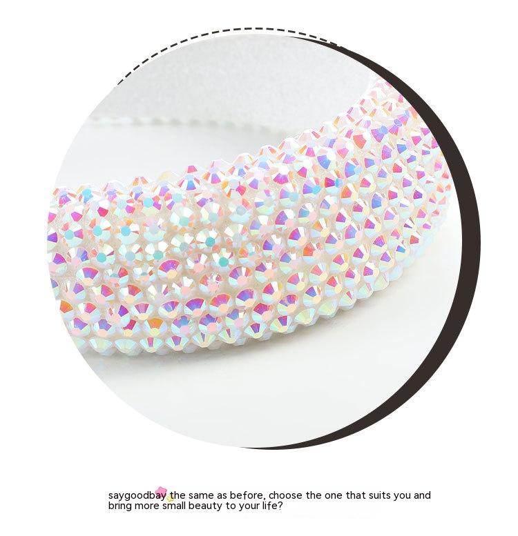Baroque Sparkling Rhinestone Hair Band - 3cm Wide