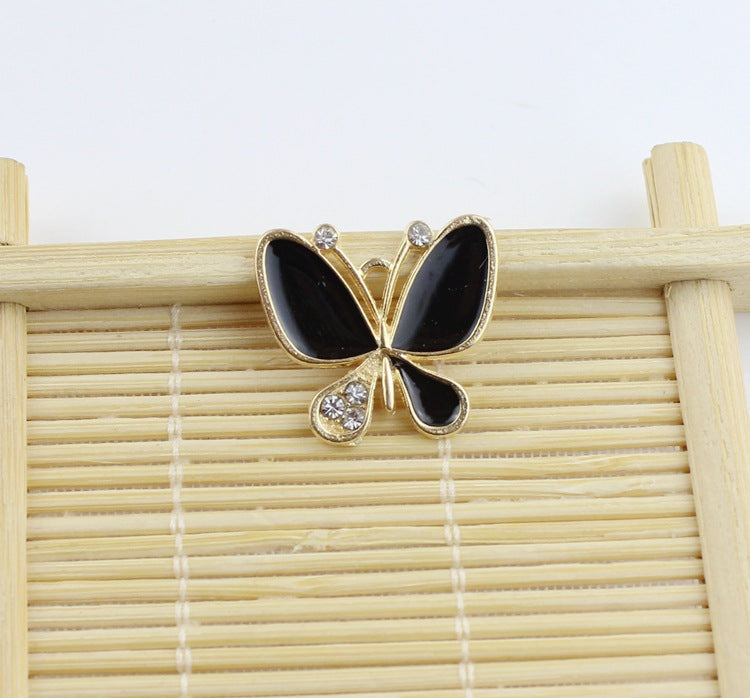 Designer Butterfly Shoe Charm Bling Rhinestone Shoe Accessory - Multiple Colors