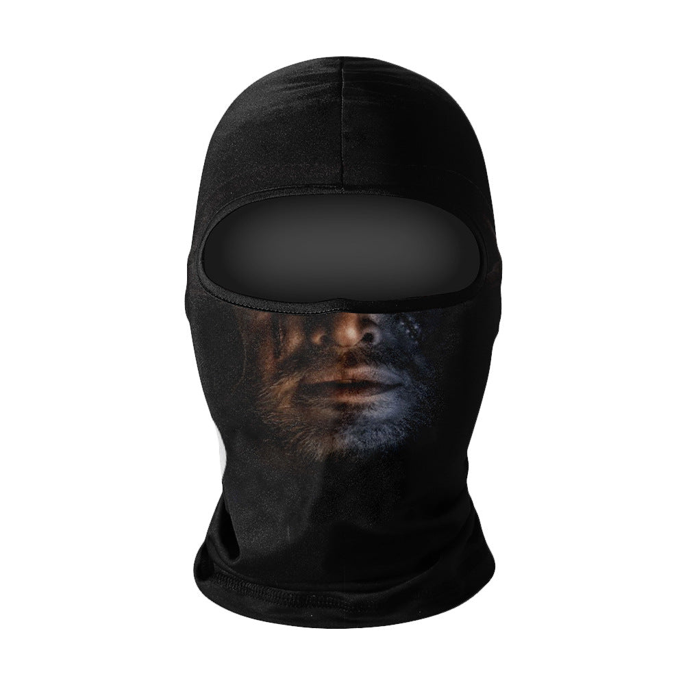 Outdoor Sun Protection Face Cover - Breathable Ice Silk