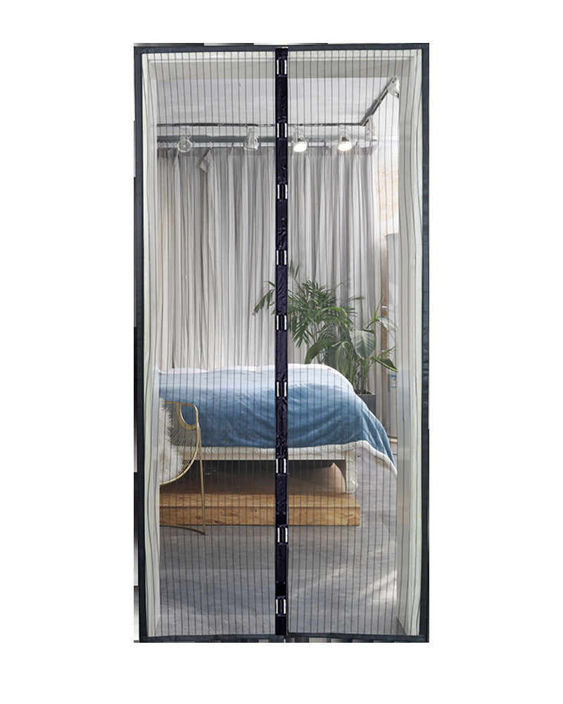 Automatic Door Curtain with Magnetic Closure for Kitchen Mosquito Net