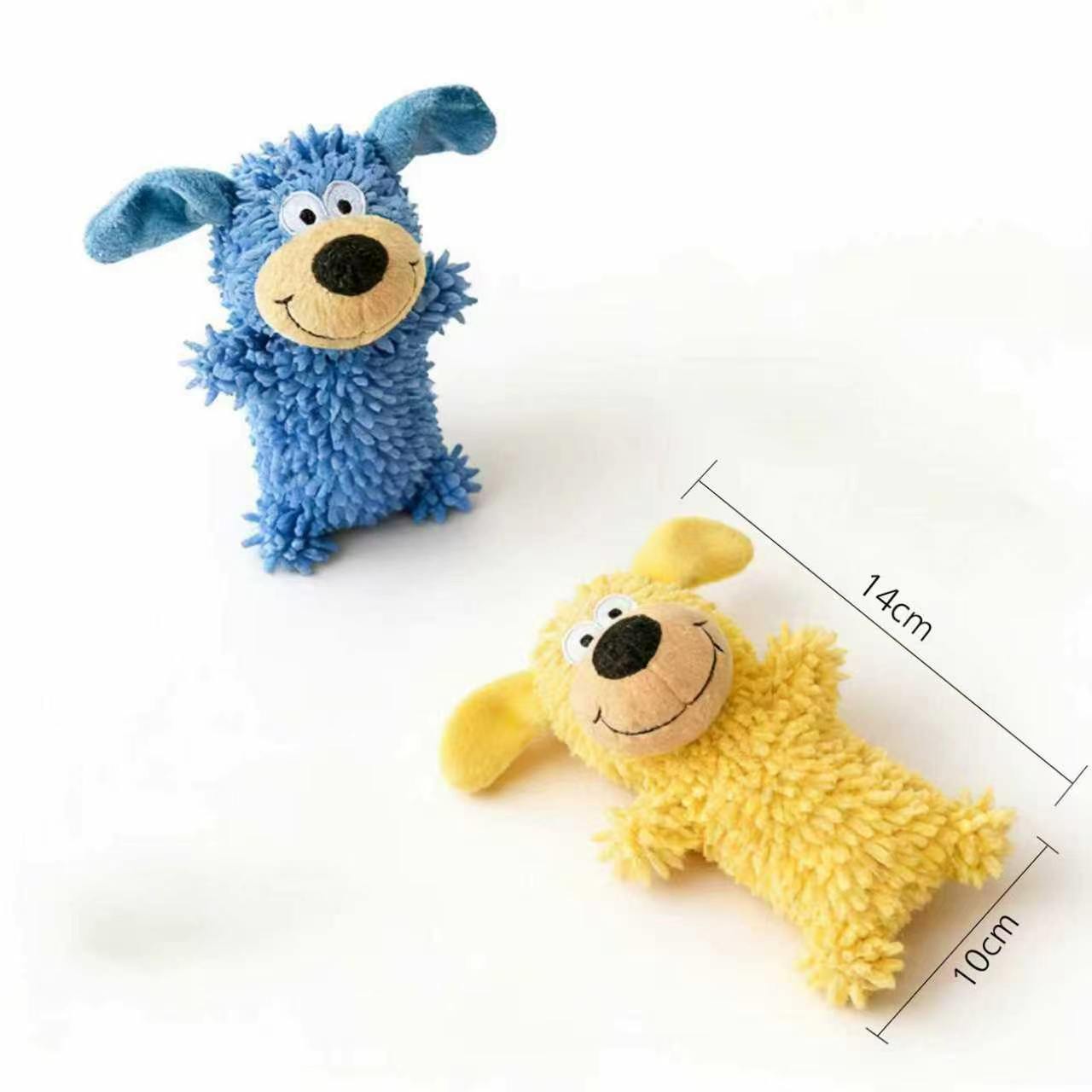 Dog Plush Toy with Oral Cleaning & Interactive Sound - Boredom Relief Pet Toy