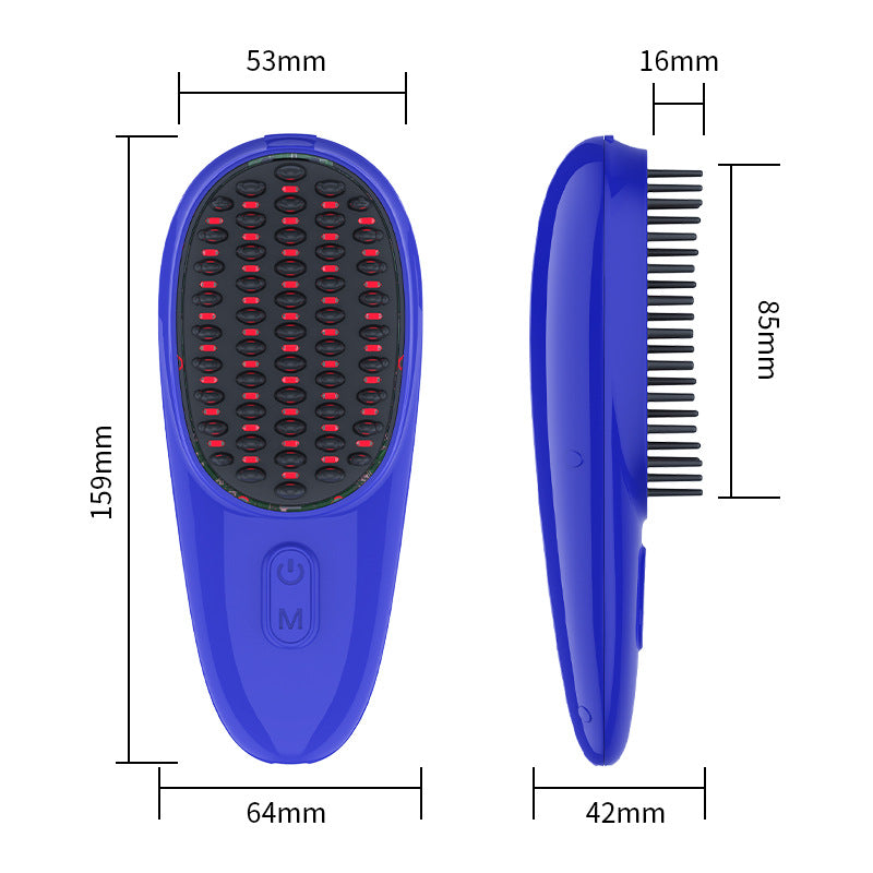 Electric Massage Comb with 3-Speed Settings | Rechargeable