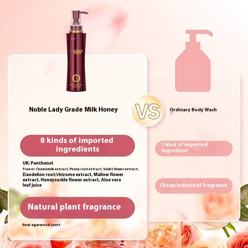 Milk Honey Shower Gel - Moisturizing Body Wash 500g