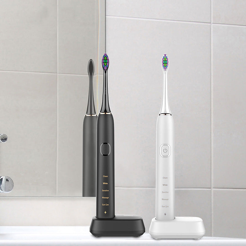Fully Automatic Rechargeable Electric Toothbrush with Magnetic Levitation Motor