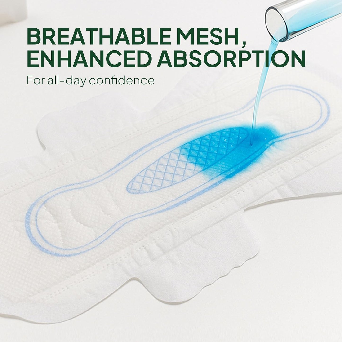 Ultra Thin Pads for Women with Wings - Heavy Flow Protection