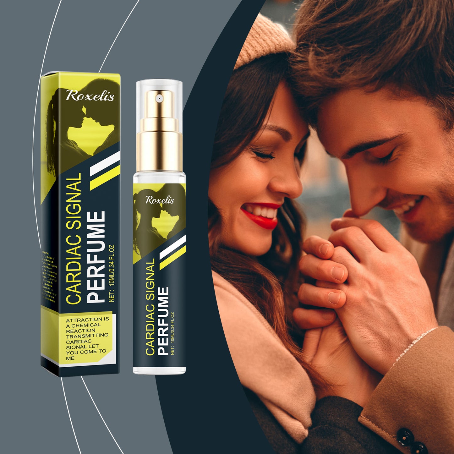 Floral Amber Perfume Spray - Long Lasting Portable Fragrance 10ml
