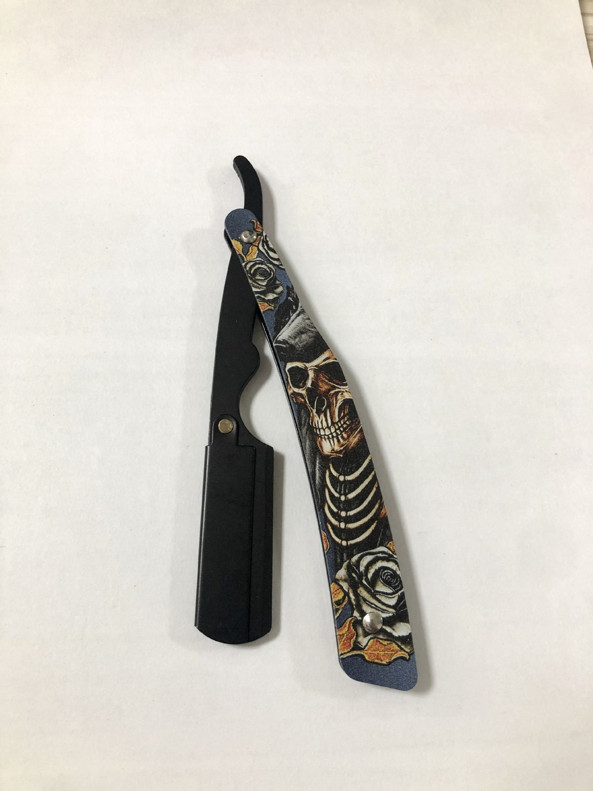 Manual Shaver for Skin Care - Clown Skull Design, Multiple Variants