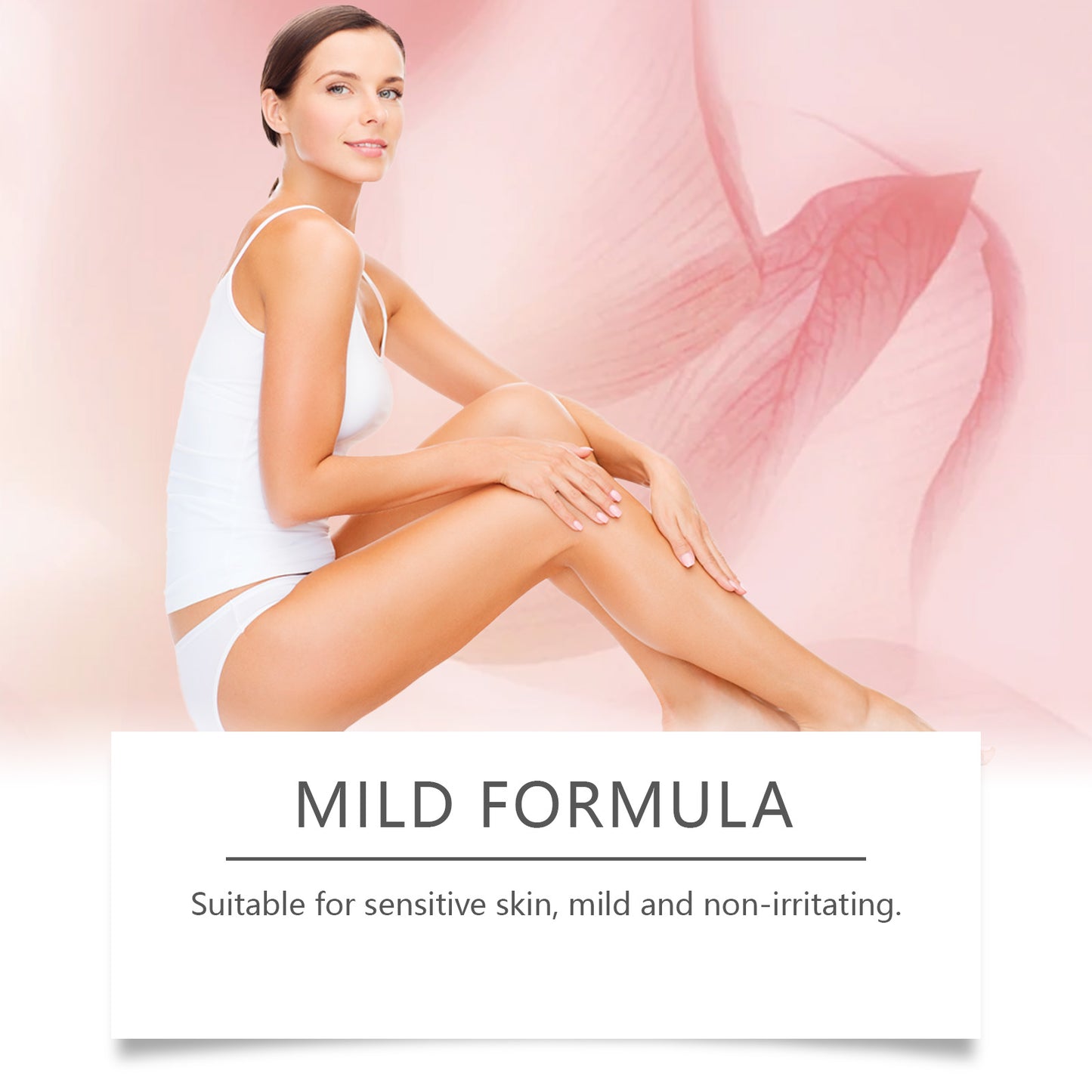 Gentle Hair Removal Cream with Aloe Vera & Tea Leaf Extract - 100g