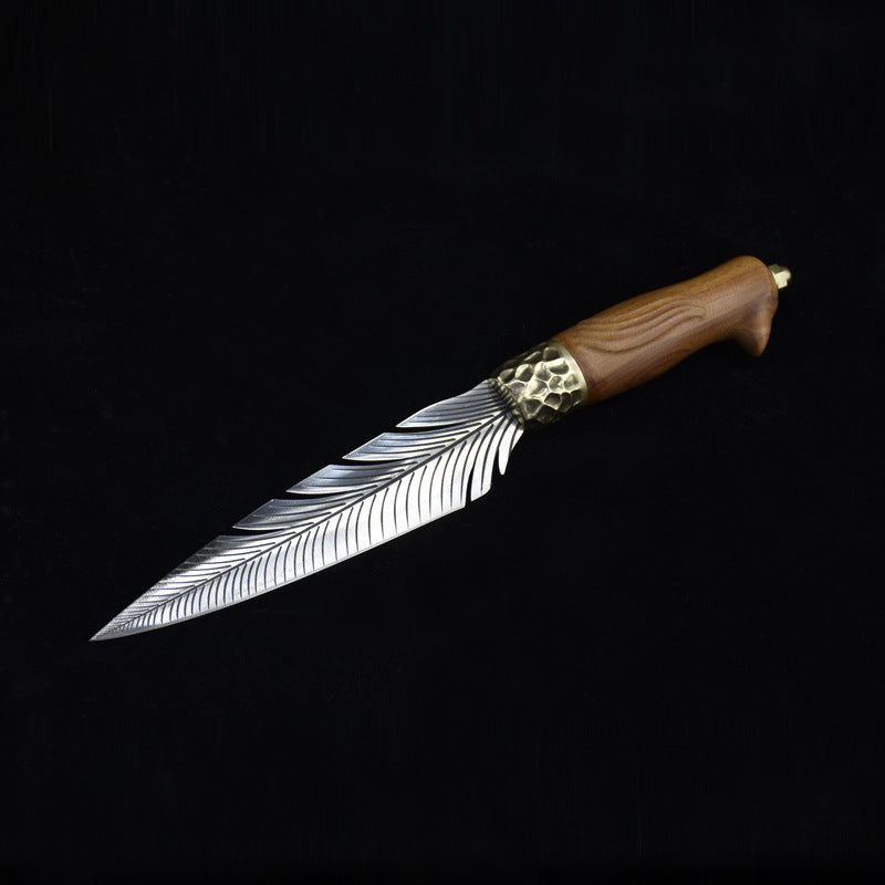 Hand Forged Boning Knife for Kitchen Cooking and Fruit Cutting