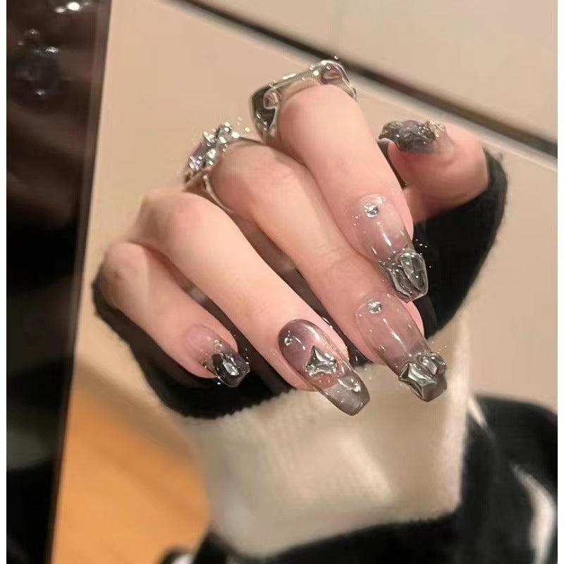 Hand-Worn Armor Nail Stickers Nail Art Patch for Nail Decoration