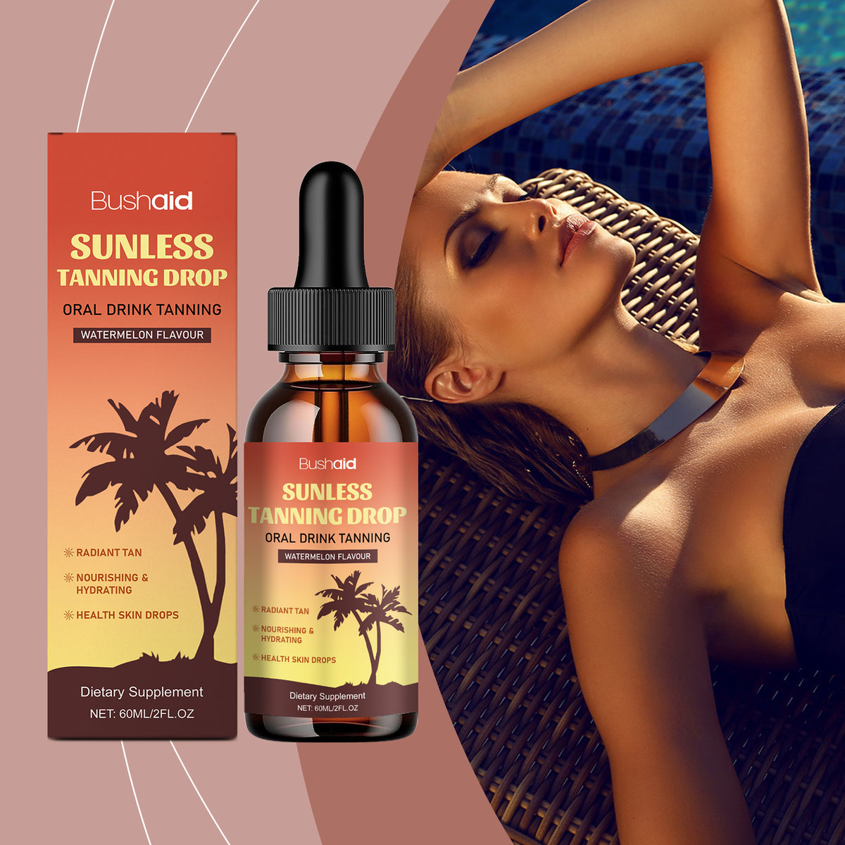 Sunless Tanning Drops - 60ml