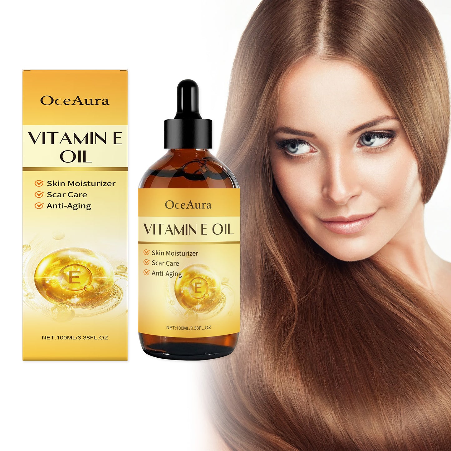 Vitamin E Multi-Purpose Nourishing Body and Hair Care Oil - 100ml