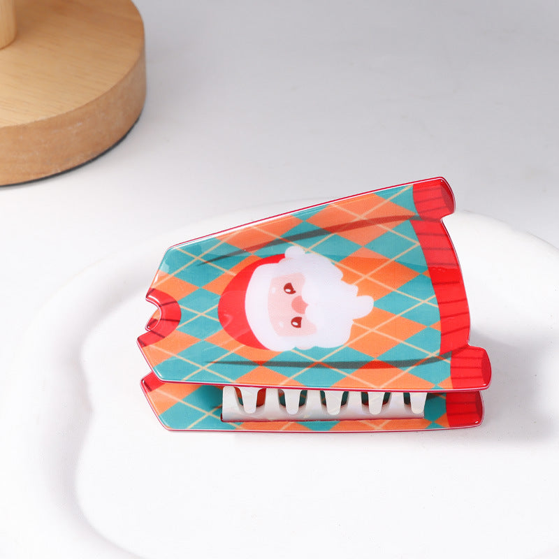 Christmas Hair Clip with Festive Designs
