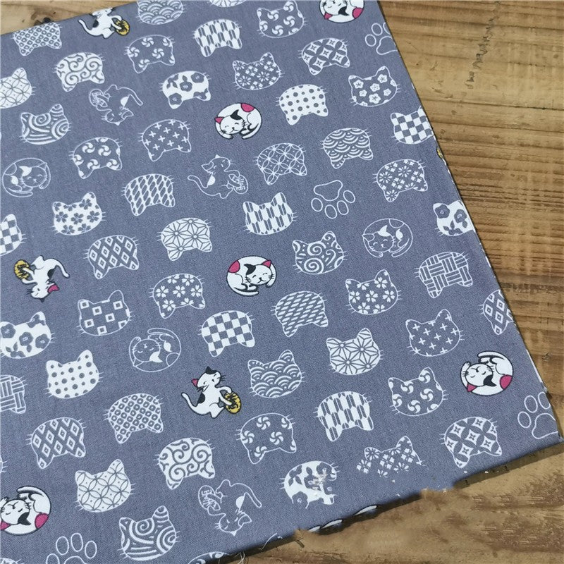 Cotton Twill Fabric for Sewing Crafts Bedding Curtains and Pet Accessories - 10M