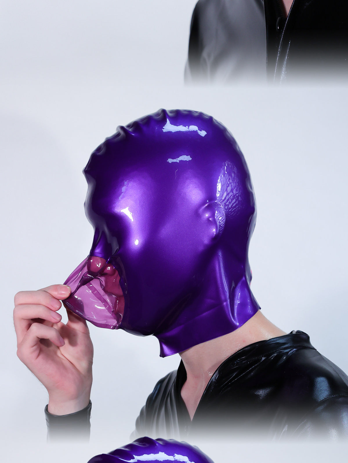 3D Purple Face Mask - Multiple Sizes