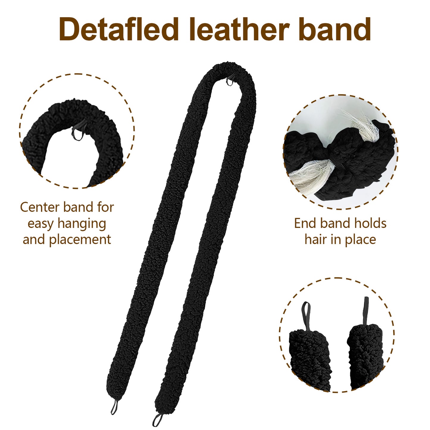 Satin Heatless Hair Curler Set - Overnight Frizz-Free Curling Rod
