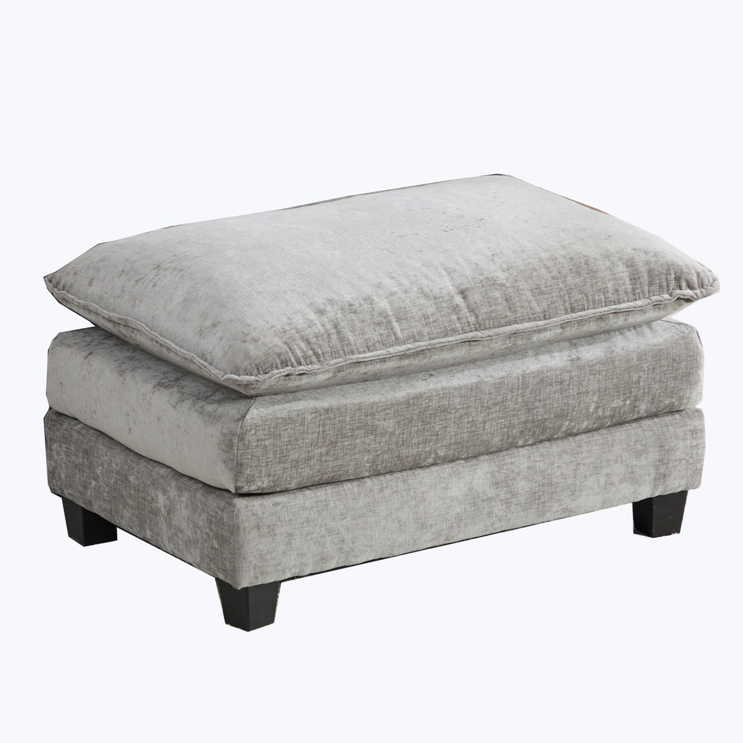 Cloud Sofa Ottoman Only, Modern Sectional Couch, For Living Room